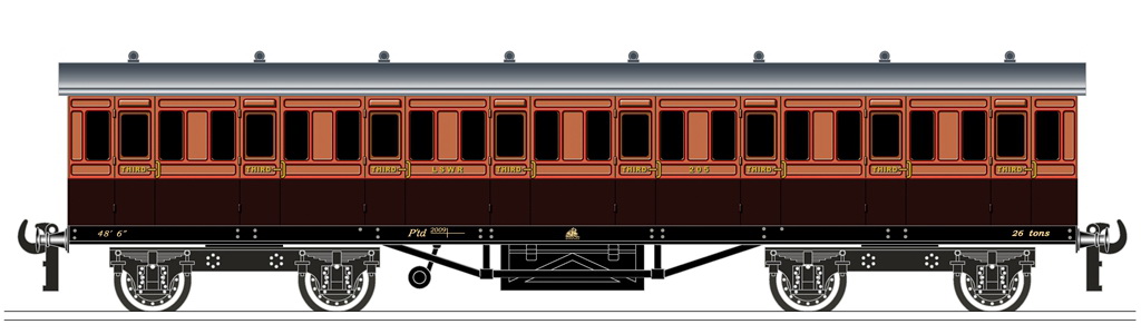 LSWR - 3rd Class 205